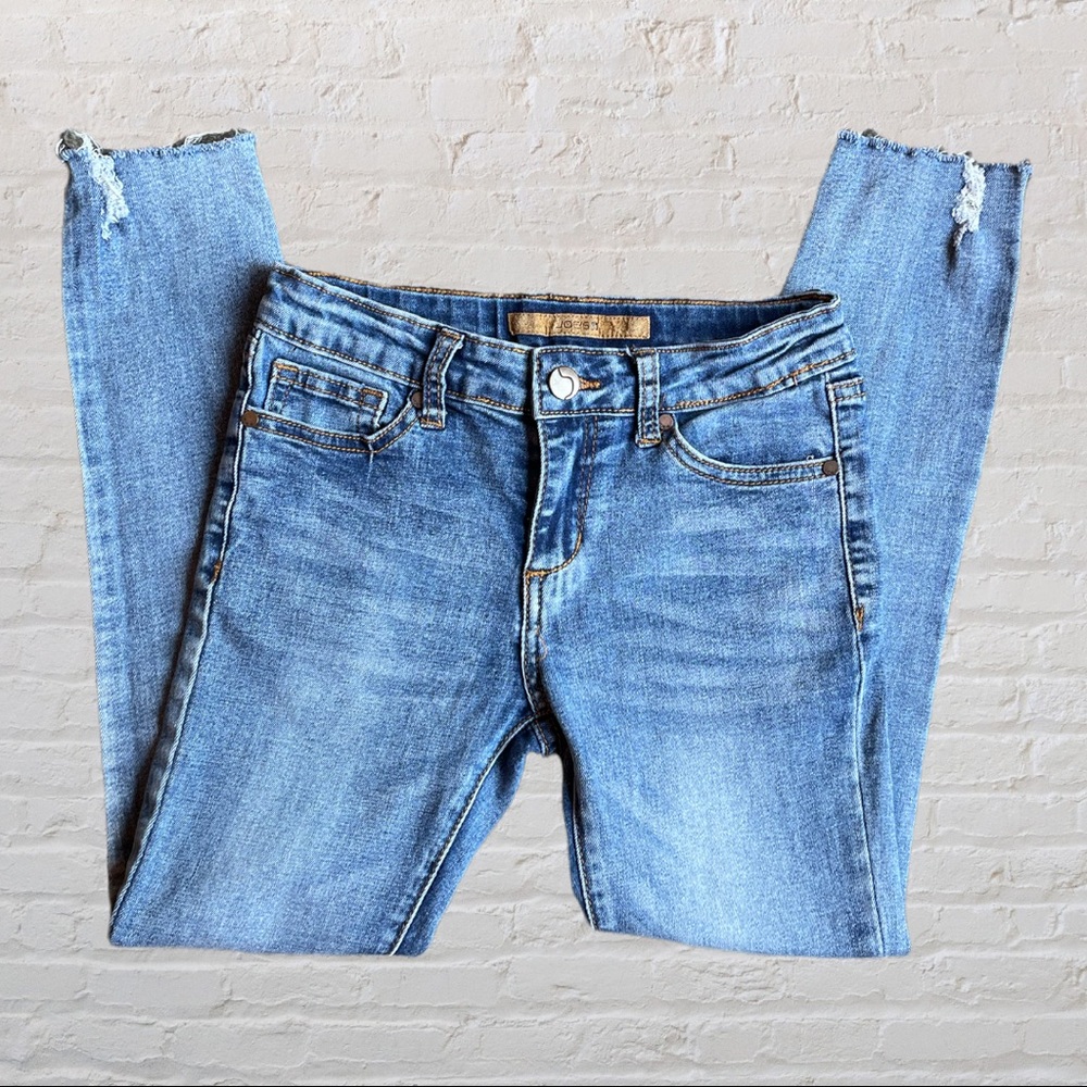 Joe’s The Rocker Raw Hem Ankle Skinny Jeans - Size 10, Girls.